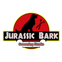 Jurassic Bark Grooming Studio Logo